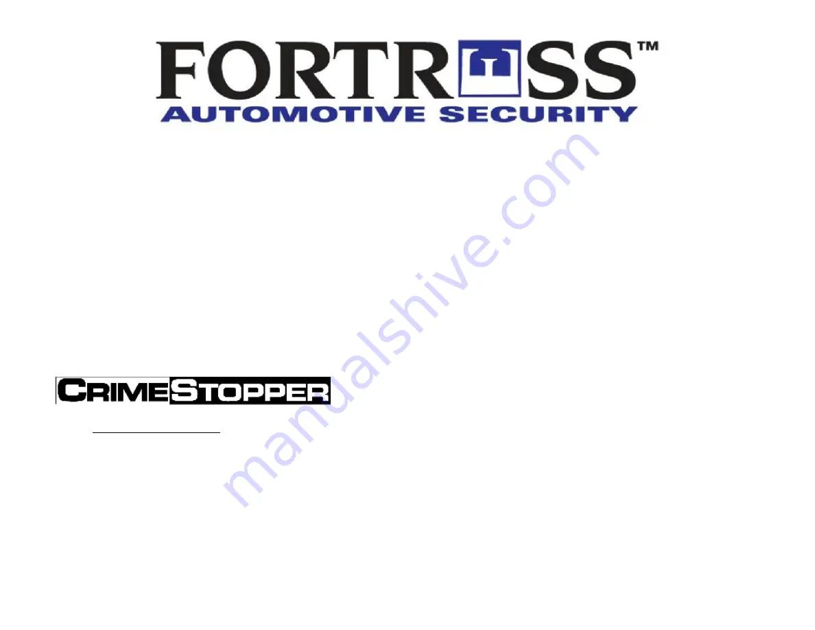 CrimeStopper PS01-G5 Operating Instructions Manual Download Page 24