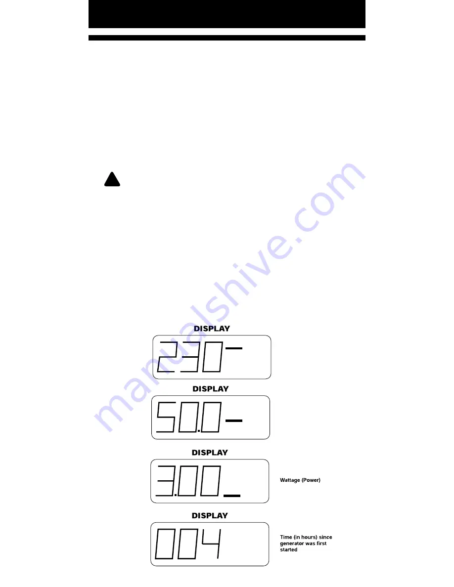 Cromtech Brumby CTG3000i Owner'S Manual Download Page 25