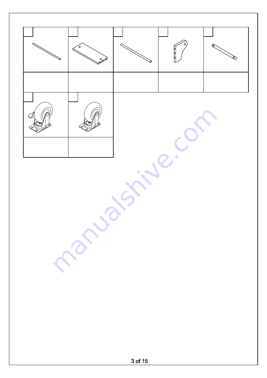 Crosley Furniture CF3001 Manual Download Page 4