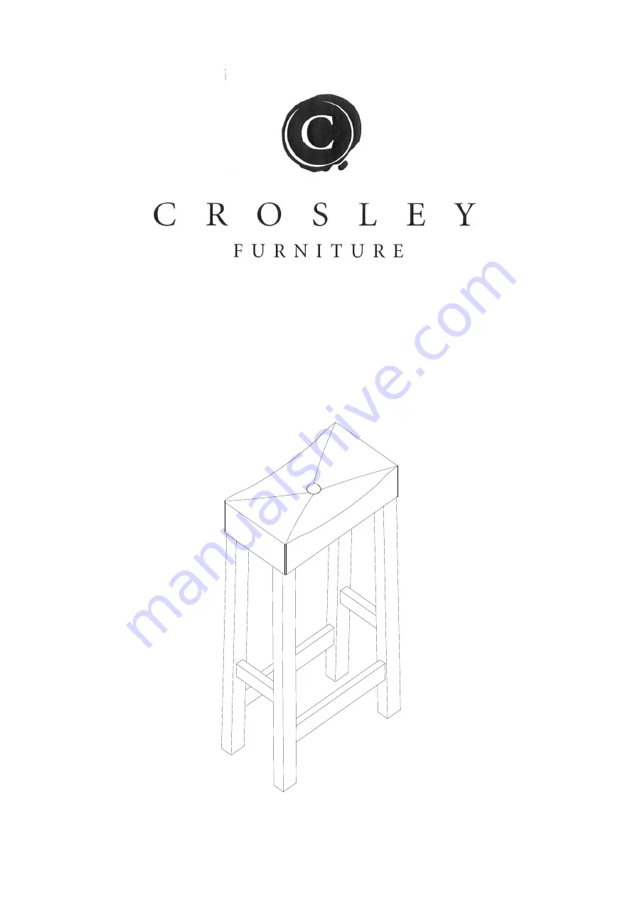 Crosley Furniture CF3001 Скачать руководство пользователя страница 17