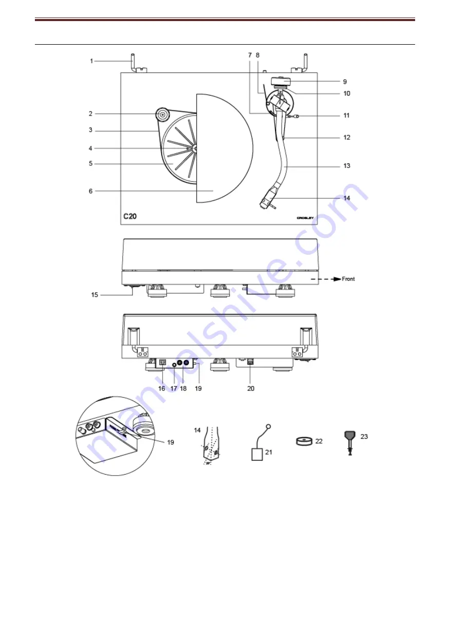 Crosley C20A Скачать руководство пользователя страница 20