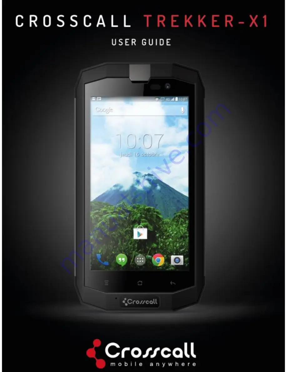 Crosscall TREKKER-X1 User Manual Download Page 1