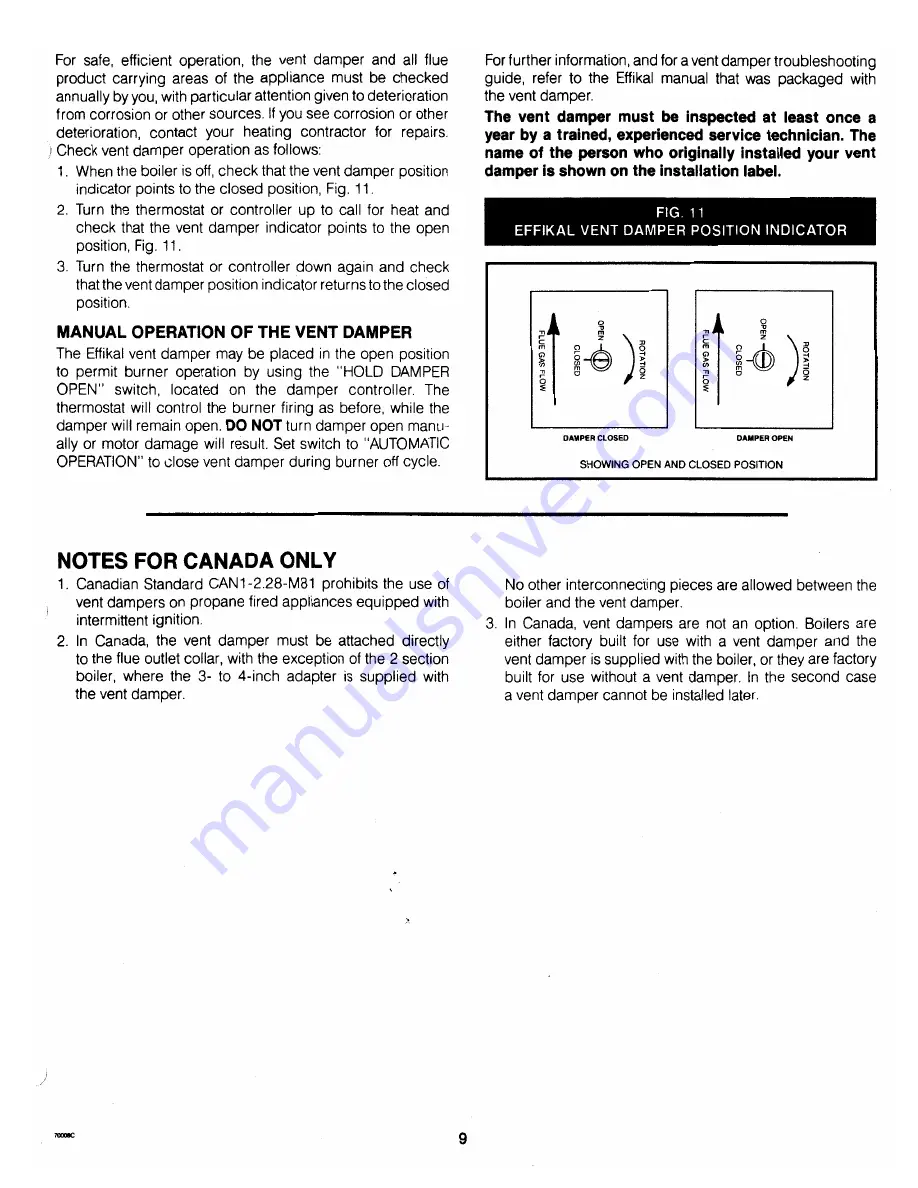 Crown Boiler ABF-EID Скачать руководство пользователя страница 9