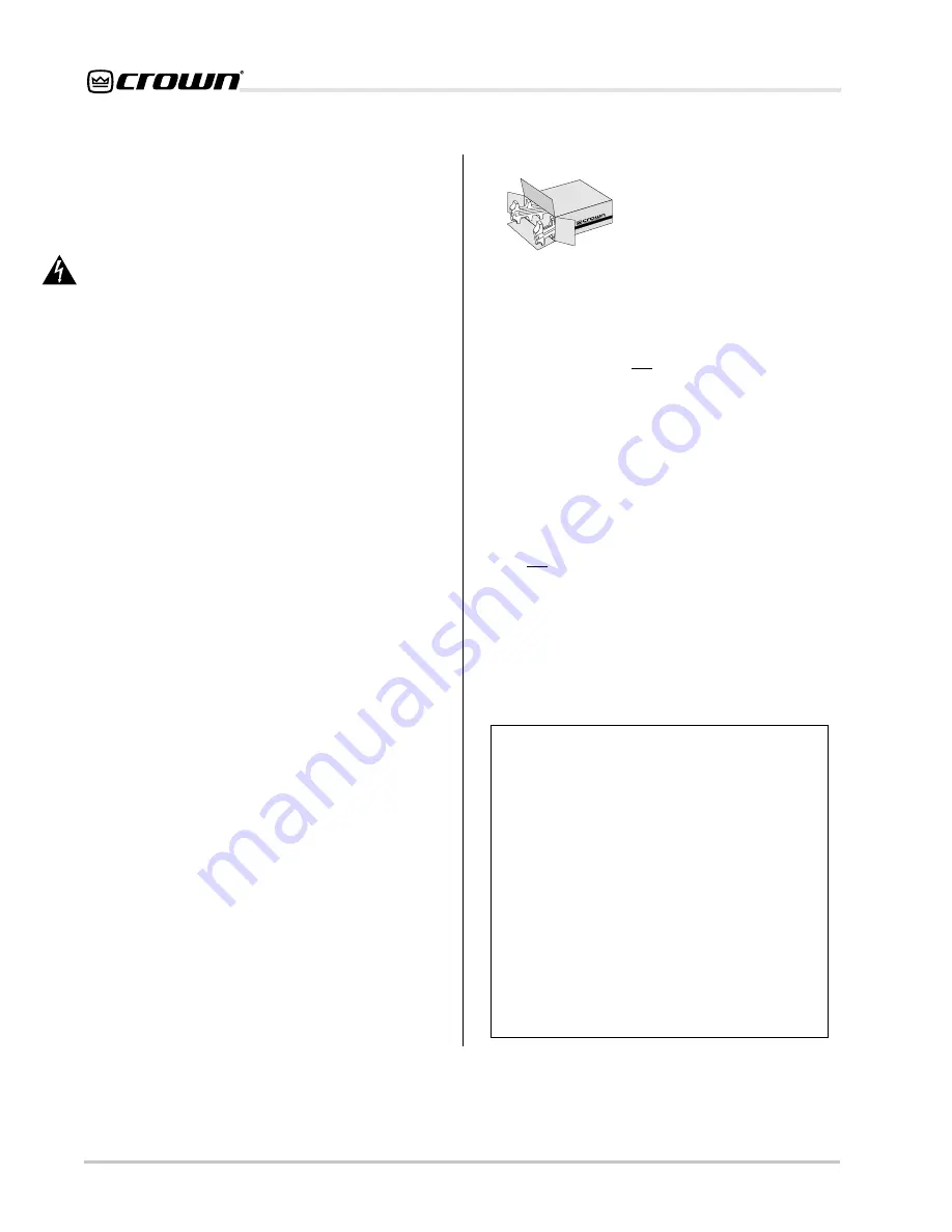 Crown CP660 Reference Manual Download Page 28