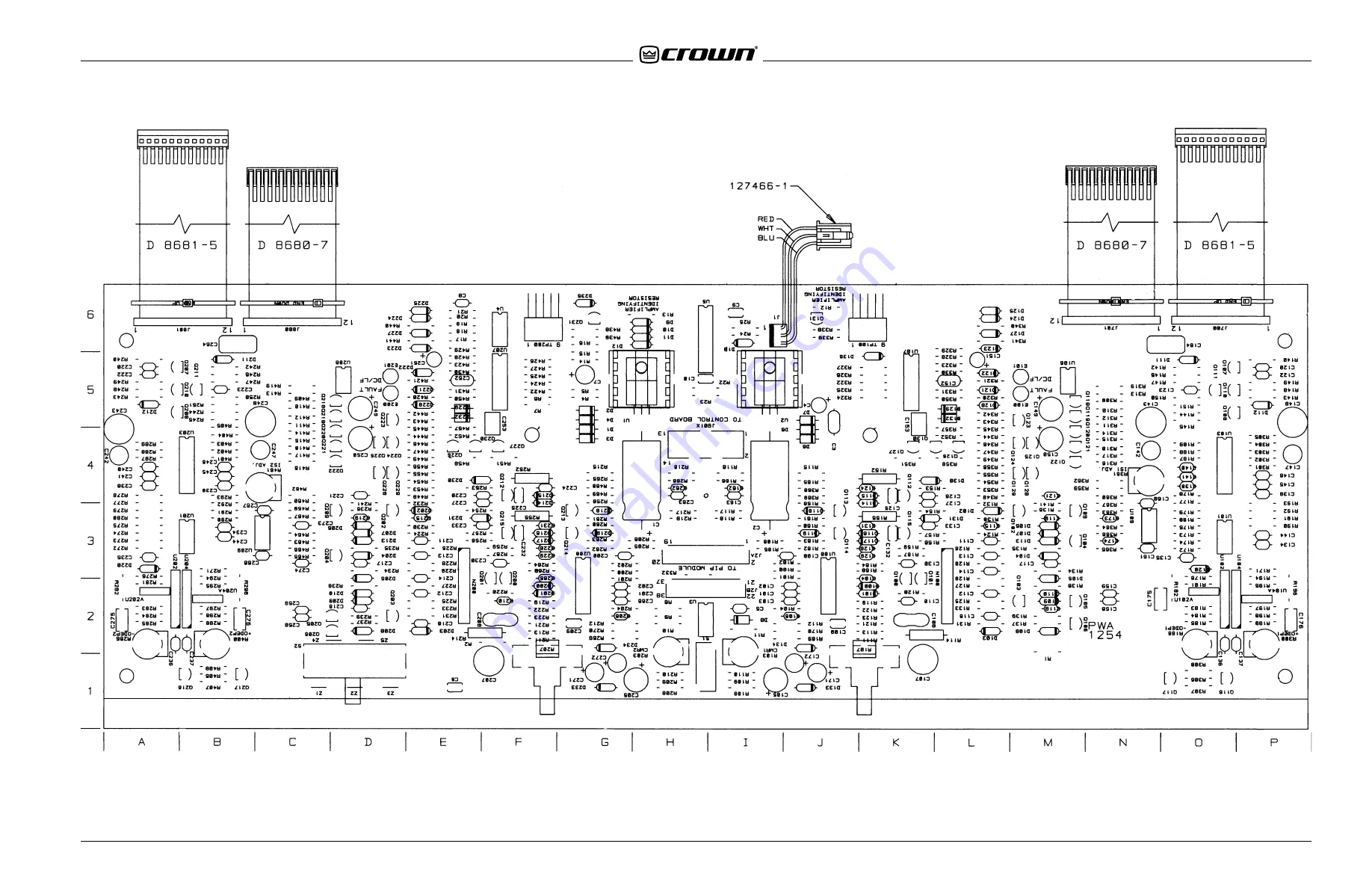 Crown Macro-Tech 2402 Service Manual Download Page 75