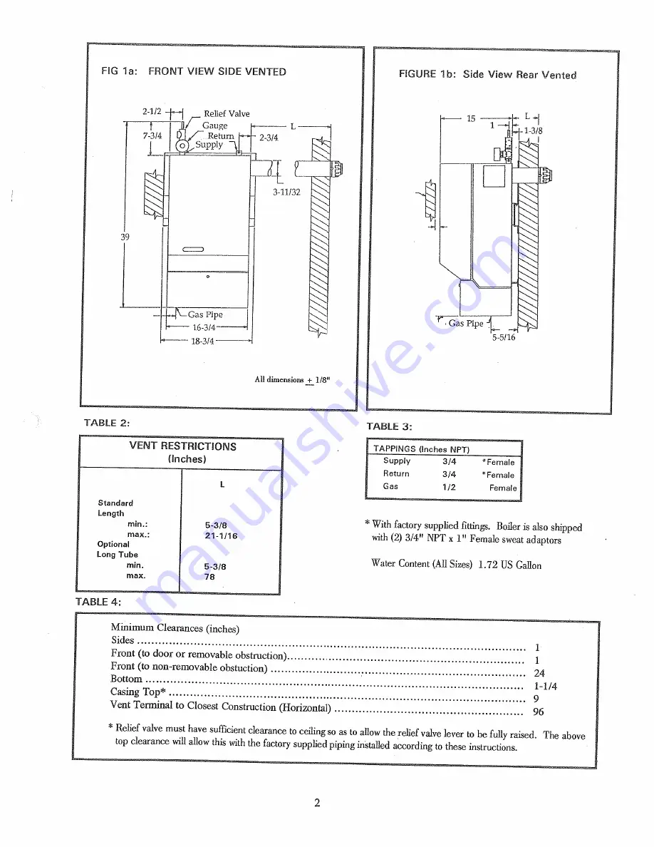 Crown PF-50 Installation And Operating Instructions Manual Download Page 3