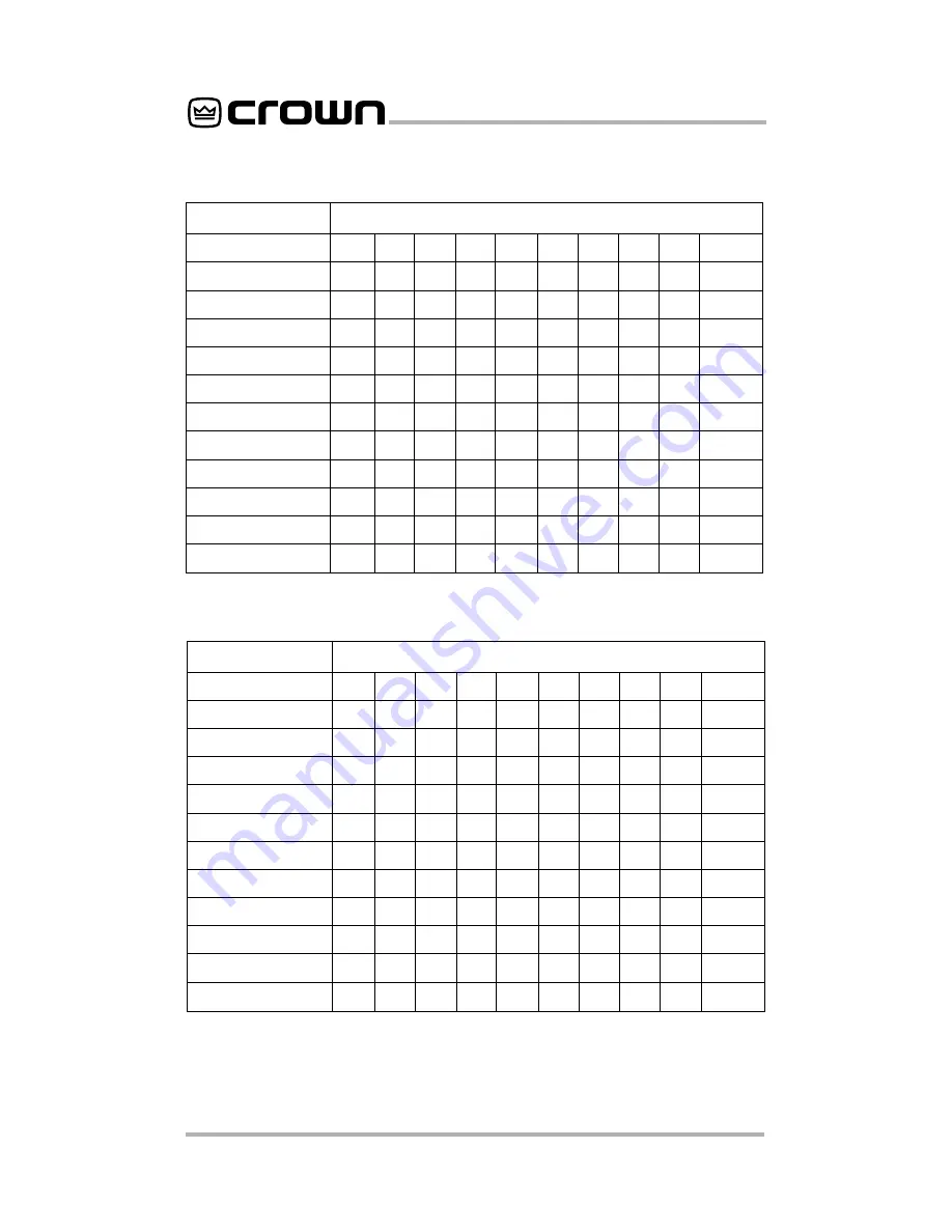 Crown PIP-BEQ Reference Manual Download Page 6