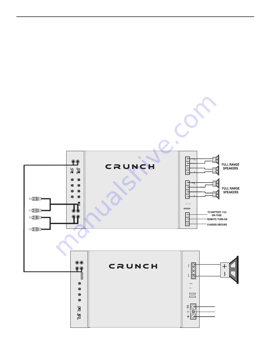 Crunch p1-3050.1 p1-5050.5 Скачать руководство пользователя страница 7