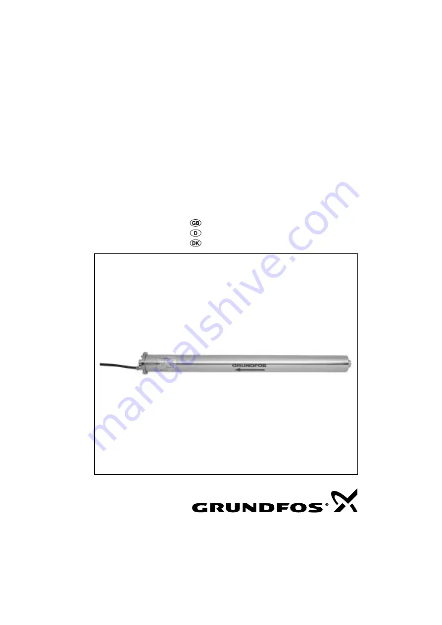 Crundfos BMQ 1 Скачать руководство пользователя страница 1