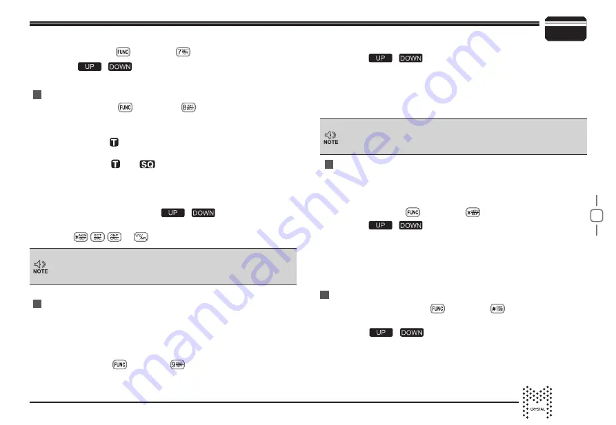 Crystal DB477C User Manual Download Page 31