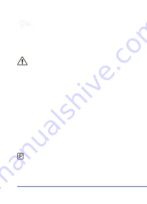 CSL 302553/20200421SZ167 User Manual Download Page 6