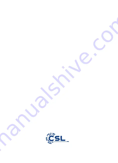 CSL 302553/20200421SZ167 User Manual Download Page 28