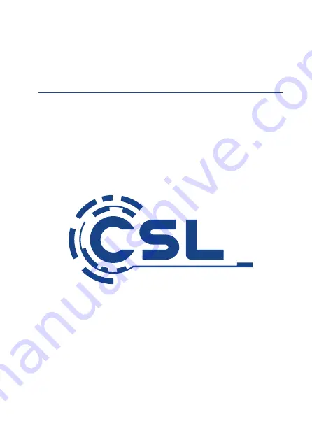 CSL 303239 User Manual Download Page 1