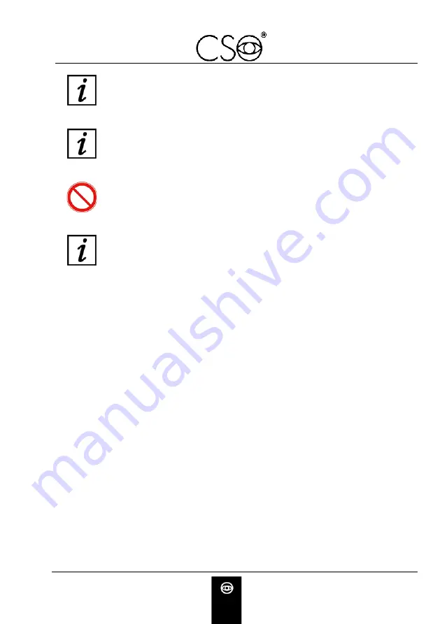 CSO A900 Instructions For Use Manual Download Page 7