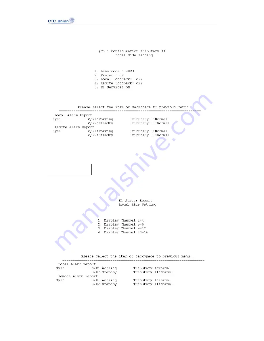 CTC Union FMUX03 Operating Instructions Manual Download Page 24