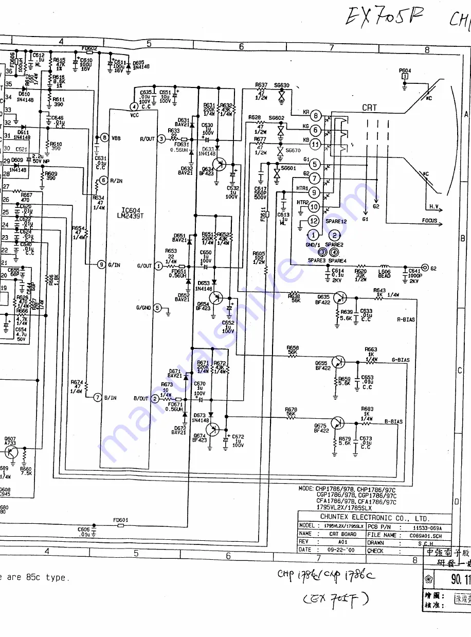 CTX EX-710F Service Manual Download Page 97