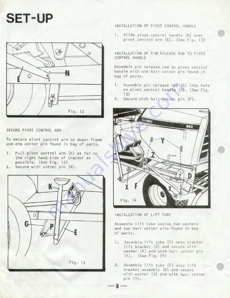 Cub Cadet 190-401-100 Set-Up And Parts Manual Download Page 10