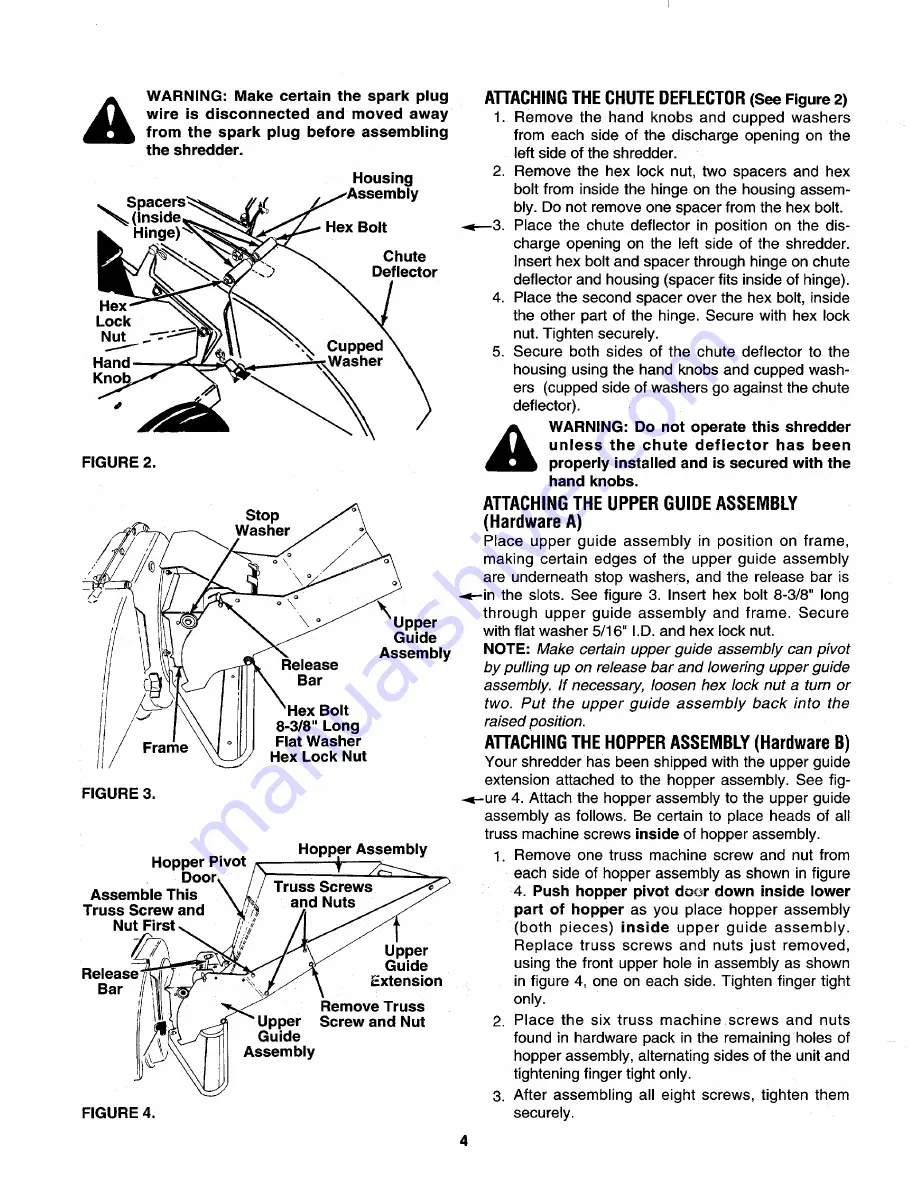 Cub Cadet 243-645C100 Owner'S Manual Download Page 4