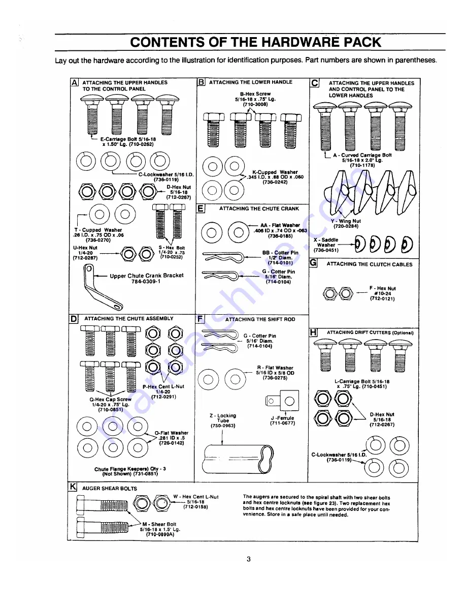 Cub Cadet 317E646F596 Owner'S Manual Download Page 3