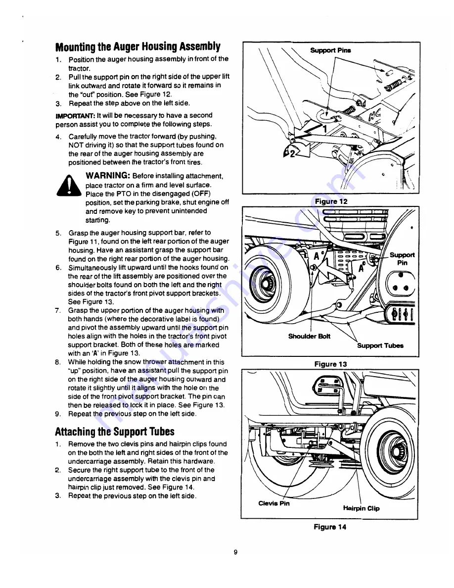 Cub Cadet 673 Operator'S Manual Download Page 9