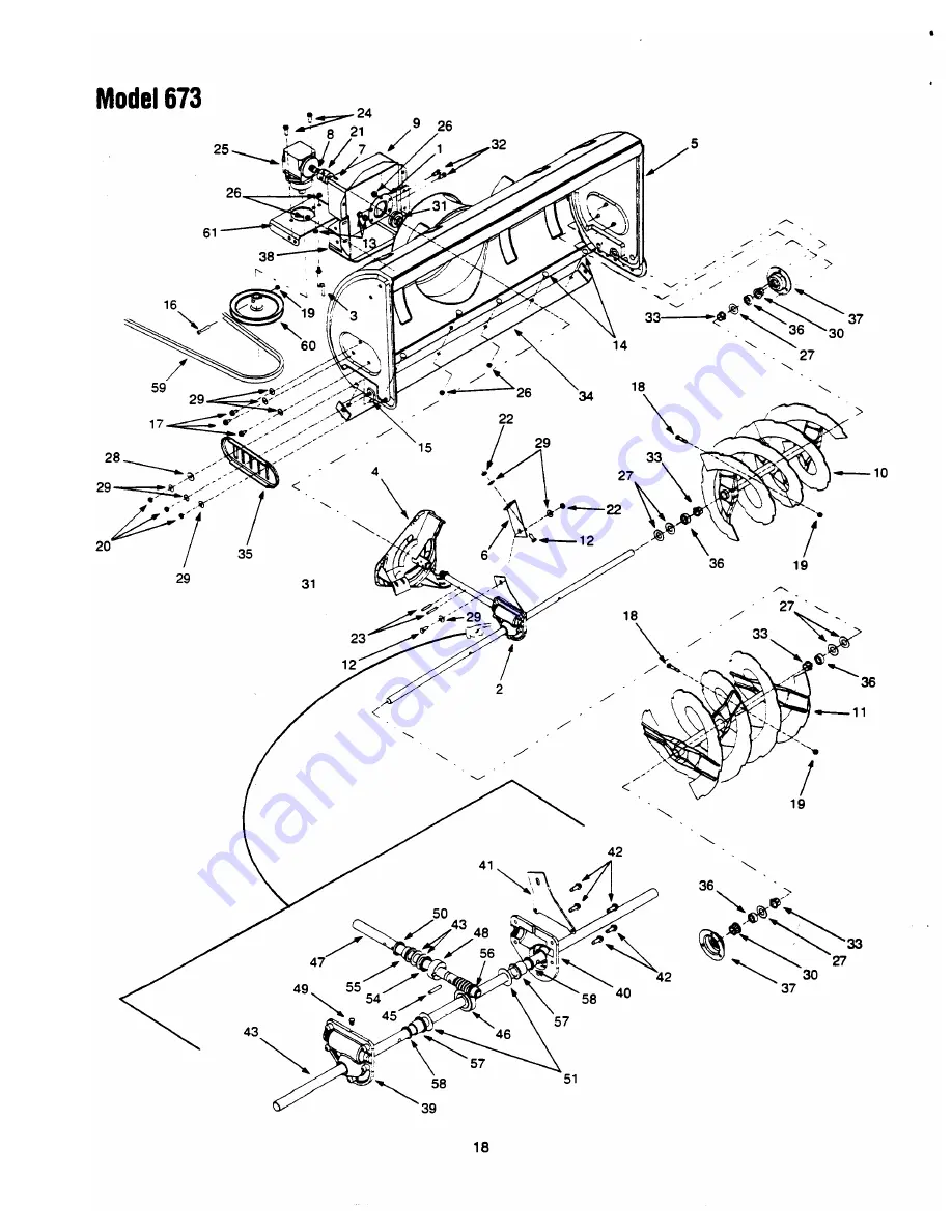 Cub Cadet 673 Operator'S Manual Download Page 18