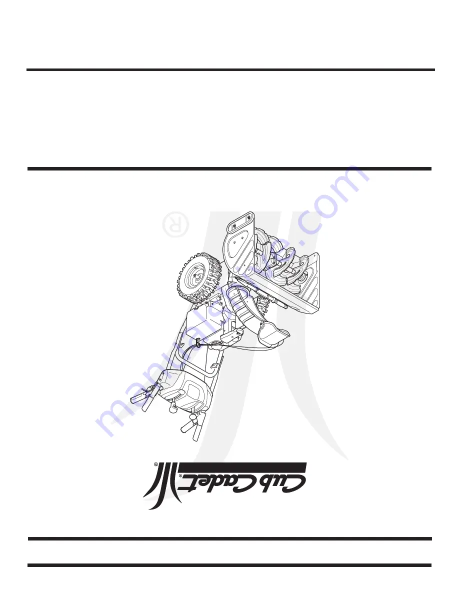 Cub Cadet 769-04210 Operator'S Manual Download Page 48