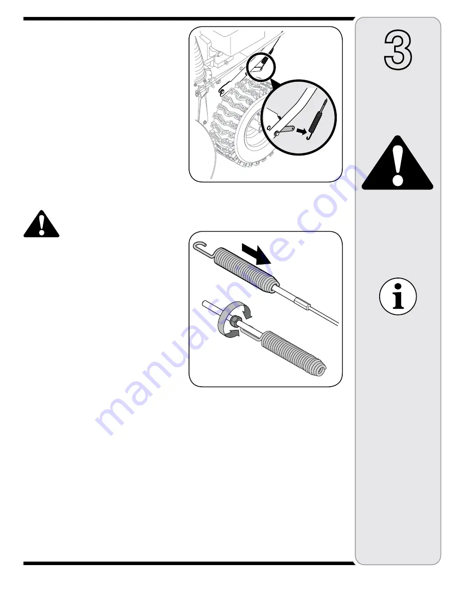 Cub Cadet 828 SWE Operator'S Manual Download Page 9