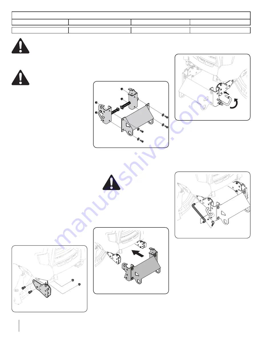 Cub Cadet FastAttach 19A30037100 Operator'S Manual Download Page 6