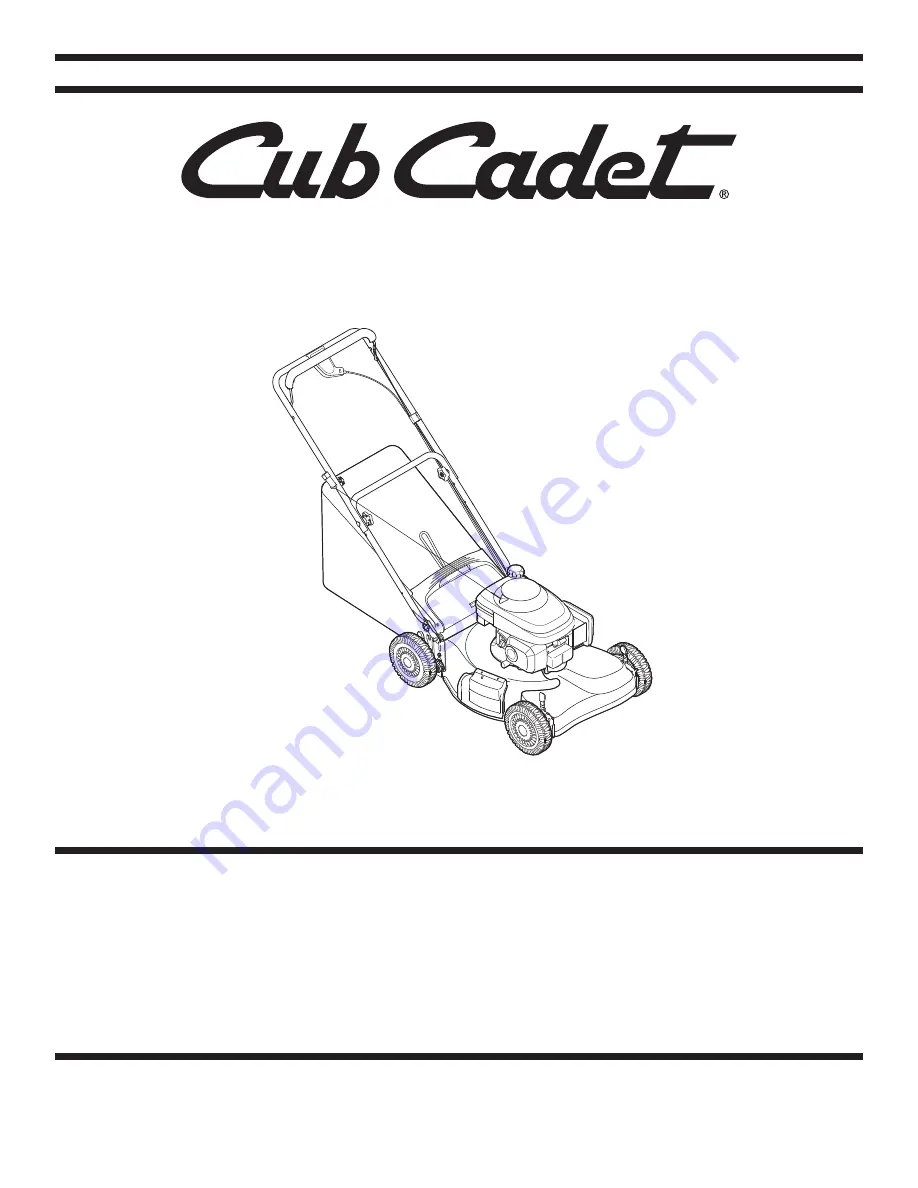 Cub Cadet V469 21