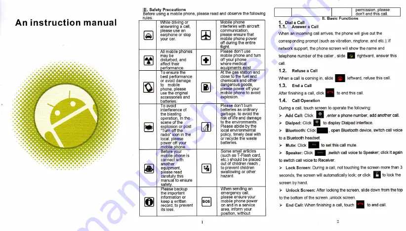 Cubot CVXT-M407 Instruction Manual Download Page 1