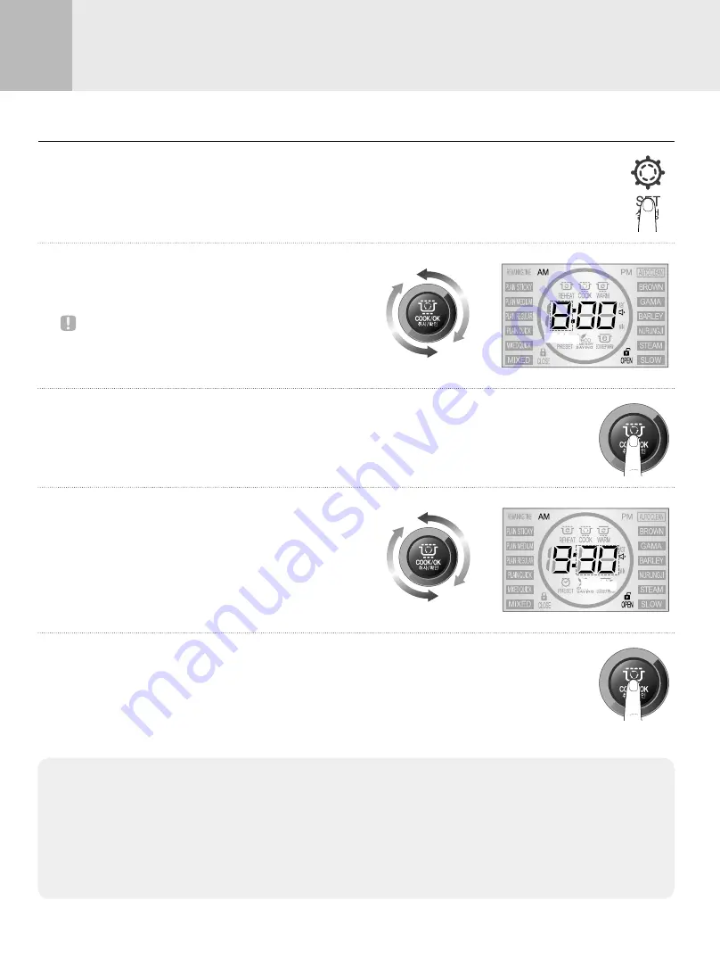 Cuchen CJH-PC061 Series Manual Download Page 16