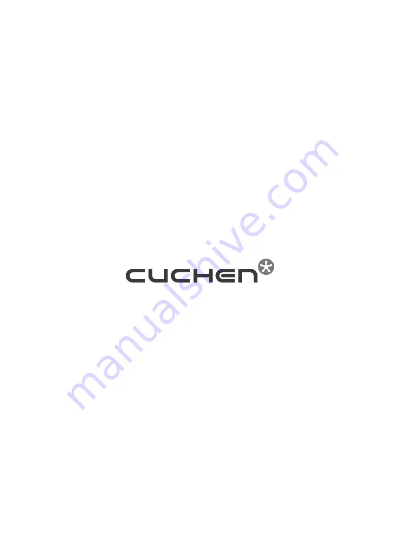 Cuchen CJH-PC061 Series Manual Download Page 81