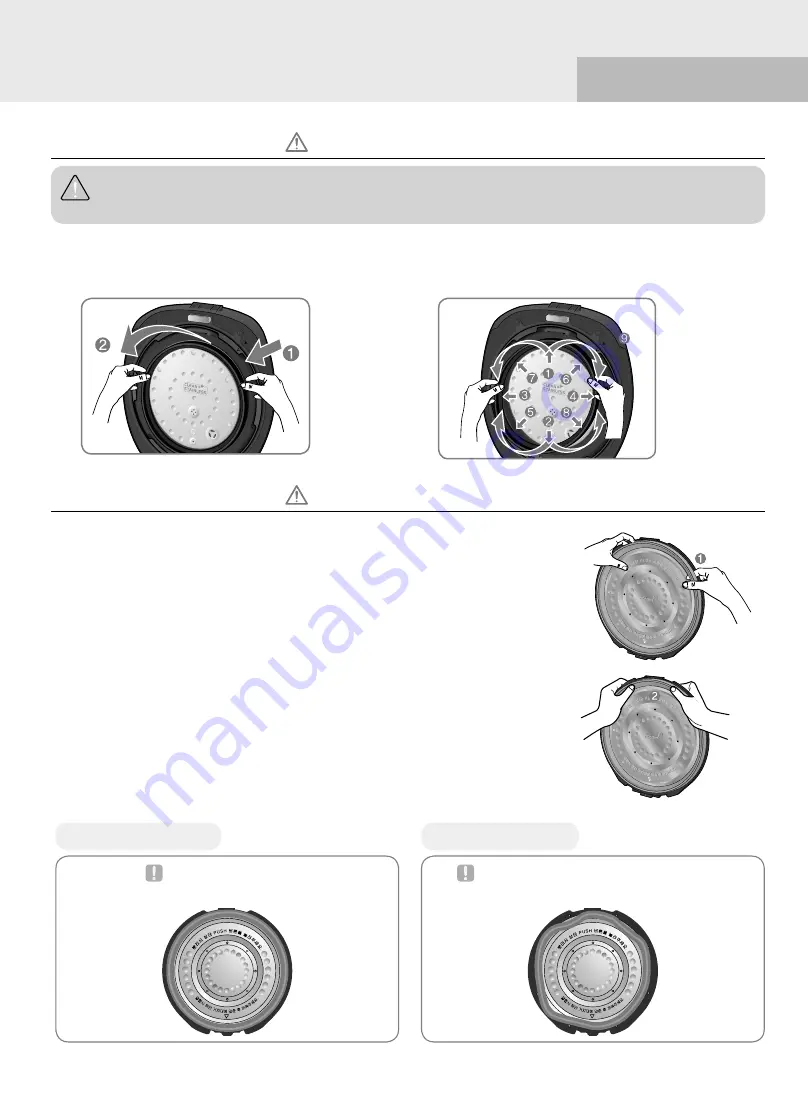 Cuchen CJH-PC061 Series Manual Download Page 110