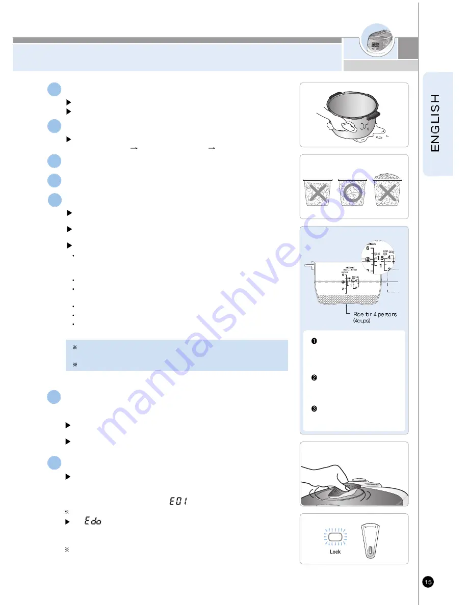 Cuckoo CRP-HP06 Fuzzy Series User Manual Download Page 15