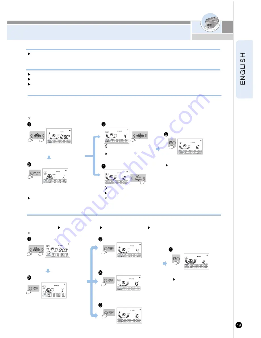 Cuckoo CRP-HP06 Fuzzy Series User Manual Download Page 19