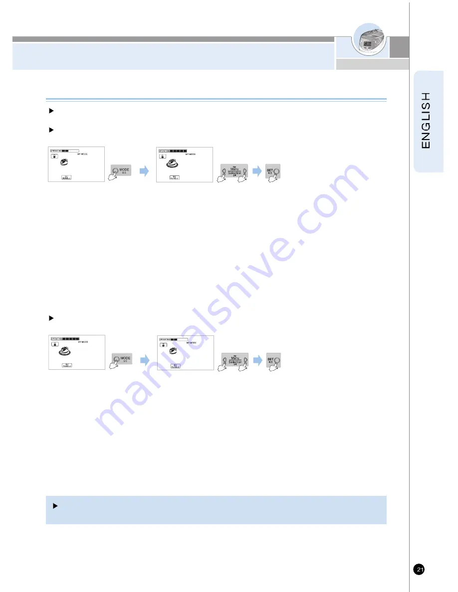 Cuckoo CRP-HP06 Fuzzy Series User Manual Download Page 21