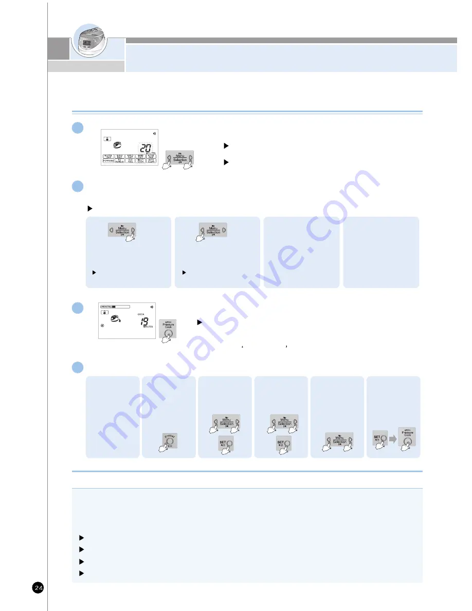 Cuckoo CRP-HP06 Fuzzy Series User Manual Download Page 24