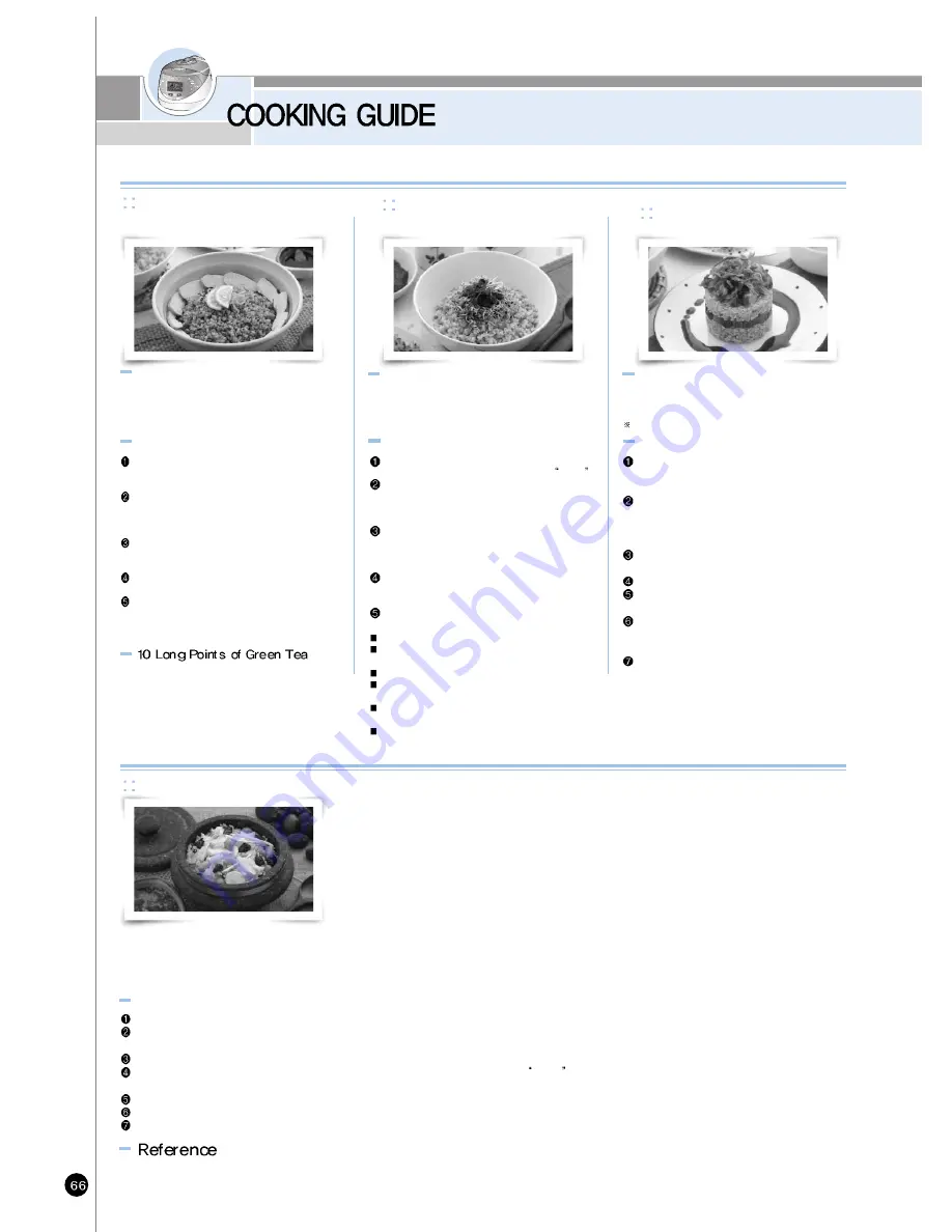 Cuckoo CRP-HP06 Fuzzy Series User Manual Download Page 66