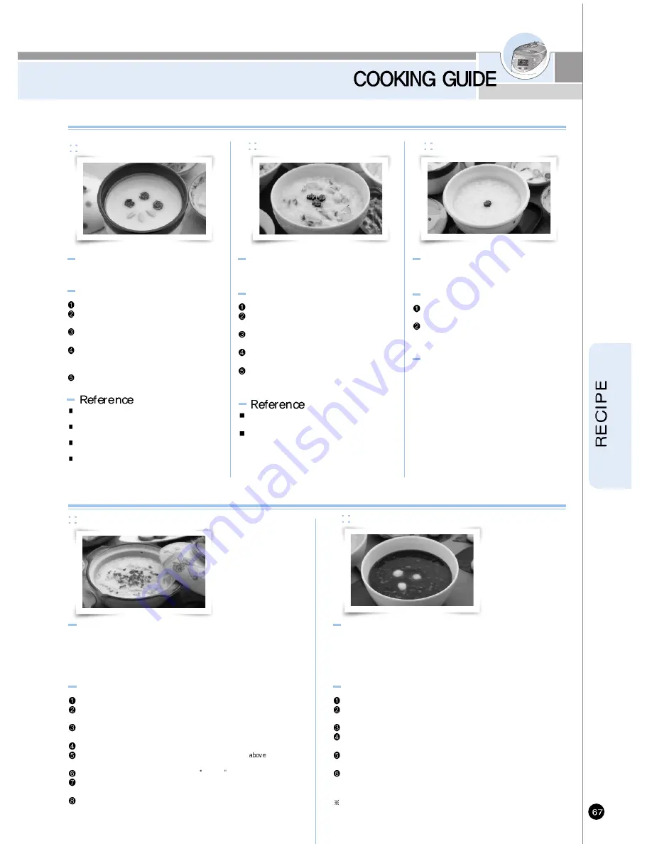 Cuckoo CRP-HP06 Fuzzy Series User Manual Download Page 67