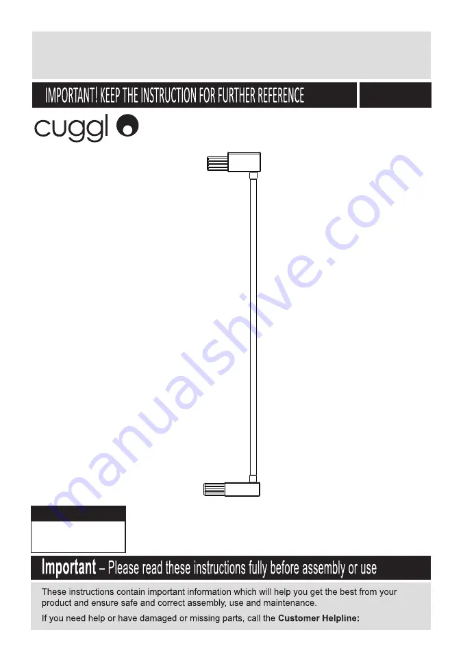 CUGGL 706/3868 Installation Manual Download Page 1