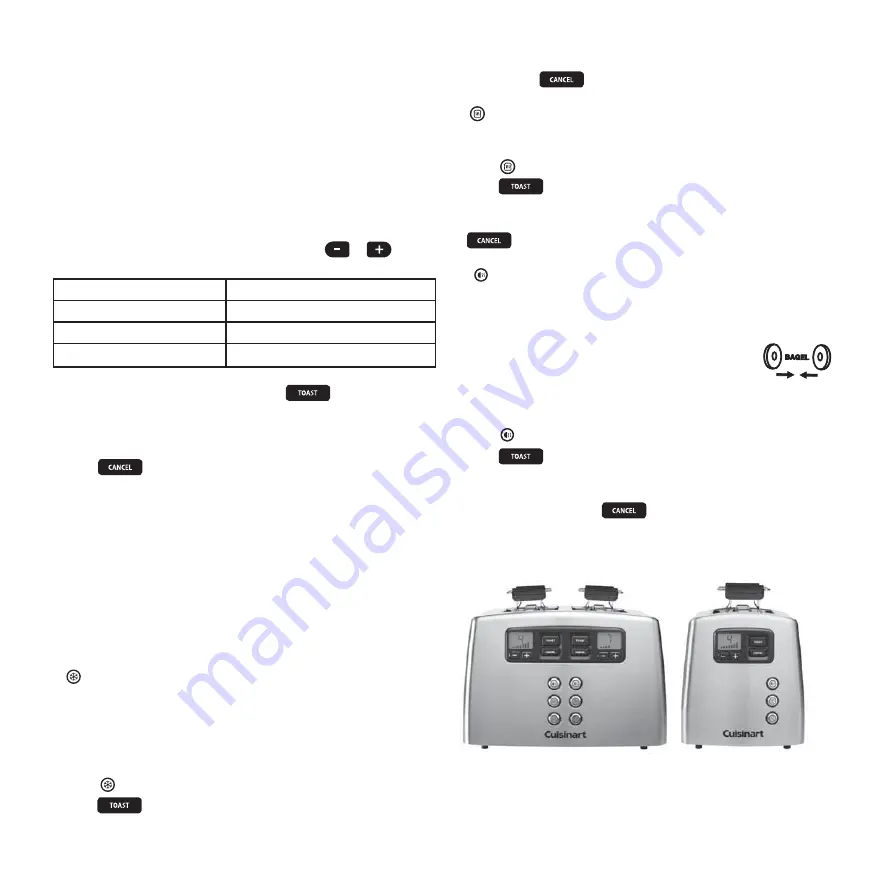 Cuisinart CPT420E Instructions Manual Download Page 12