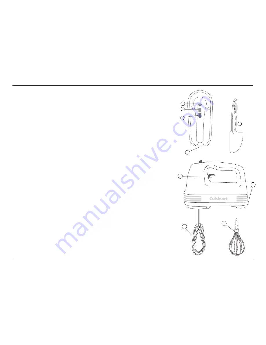 Cuisinart Power Advantage HM-70 Instruction And Recipe Booklet Download Page 3