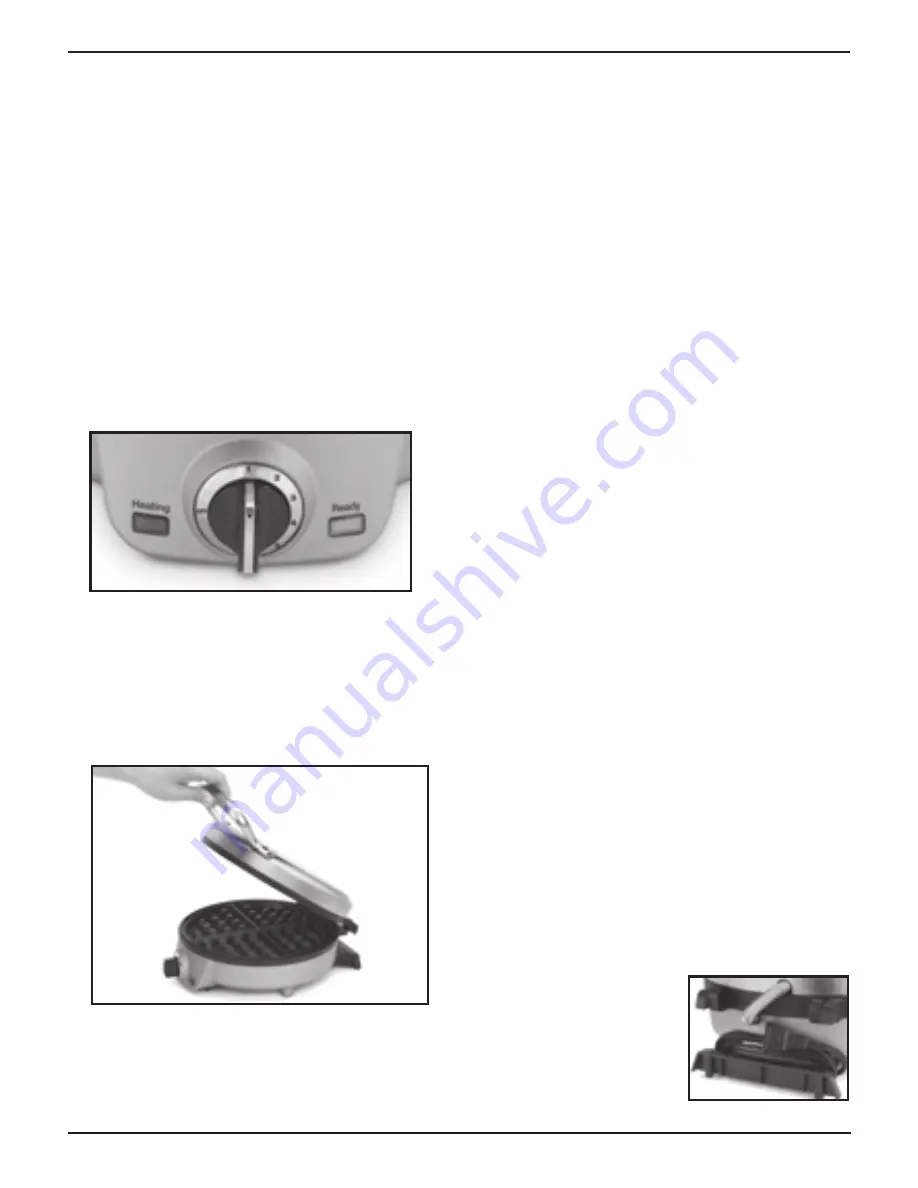 Cuisinart WAF-200 Series Instruction And Recipe Booklet Download Page 4