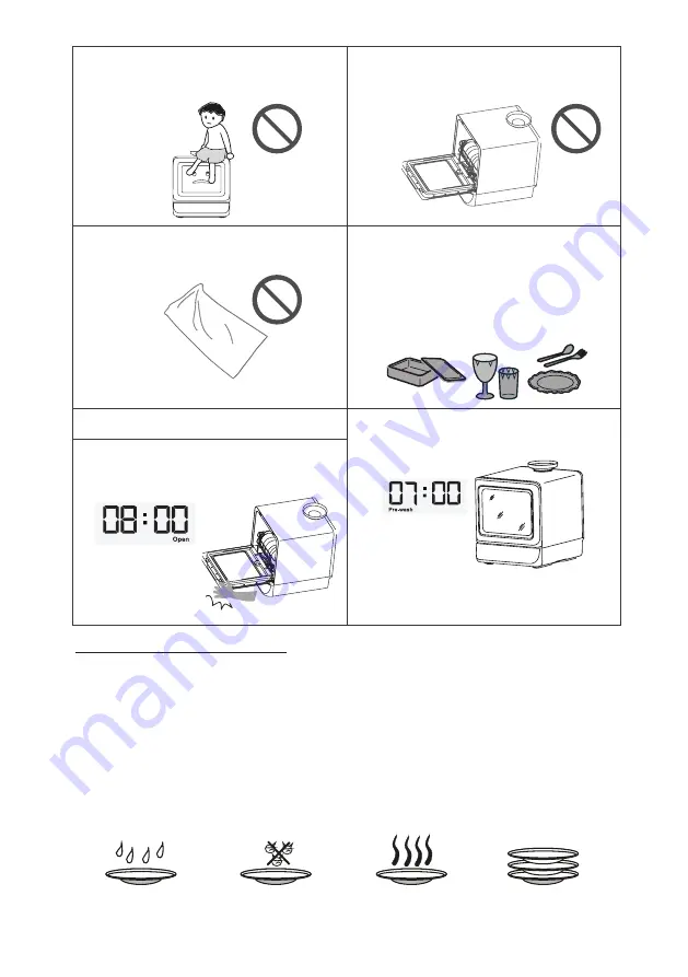 Cuizimate RBSDISHWASHER Instruction Manual Download Page 6