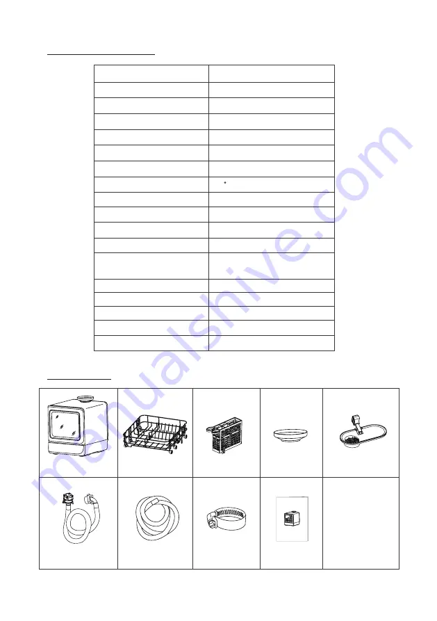 Cuizimate RBSDISHWASHER Instruction Manual Download Page 18