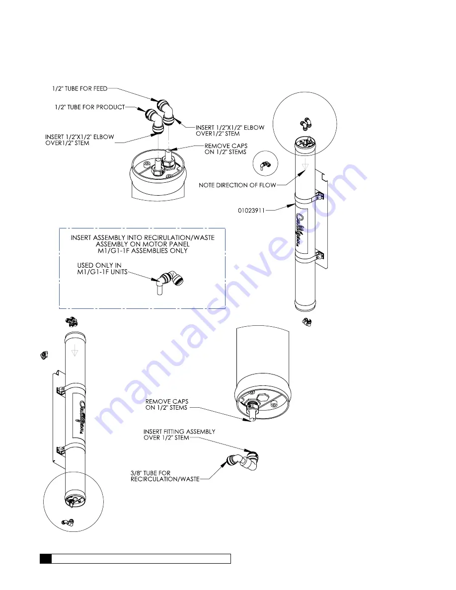 Culligan G1 Series Installation, Operation And Service Instructions Download Page 20