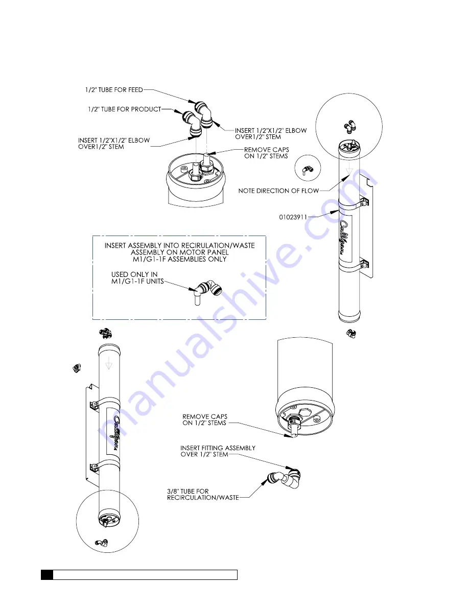 Culligan G1 Series Installation, Operation And Service Instructions Download Page 96