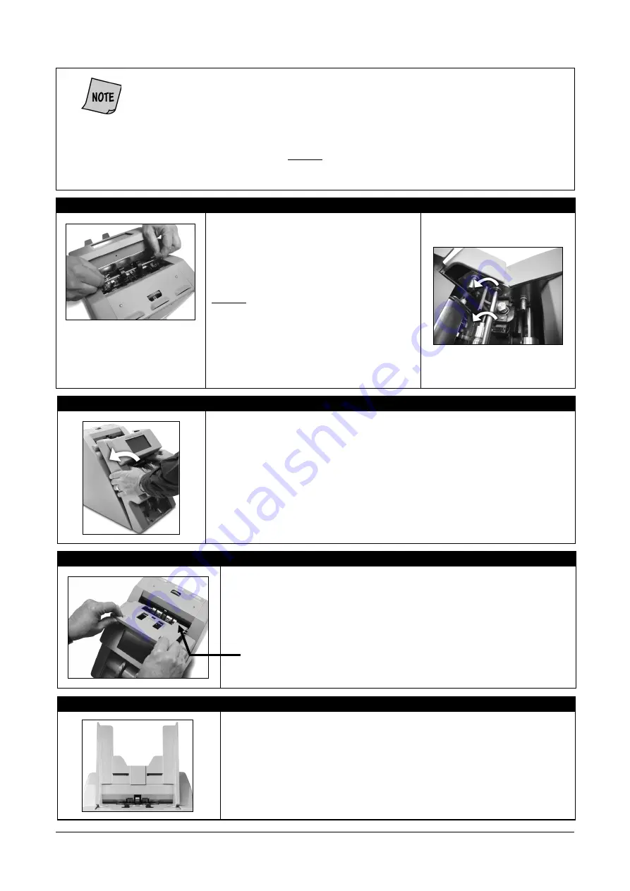 CUMMINS ALLISON Universal JetScan Скачать руководство пользователя страница 25