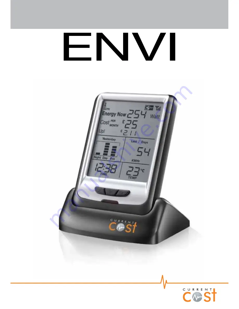 Current Cost ENVI Скачать руководство пользователя страница 1