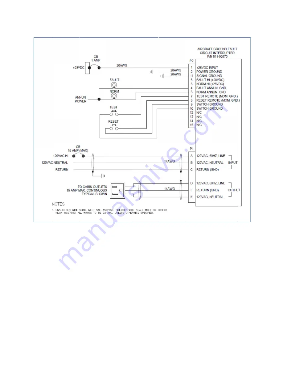 CURRENTECH 511-92670 Скачать руководство пользователя страница 16